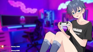 [ASMR] Femboy BF Squeezes Your Head With His Thighs While He Plays Der Riese (WAW Zombies Gameplay!)
