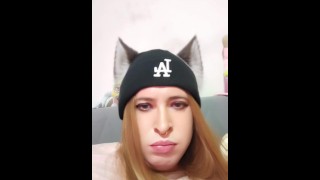 Baby Bonnie gently jerks off her ass and cums hard