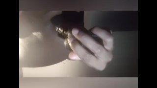 Femboy moans cream and leaks